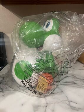 Super Mario Galaxy Yoshi Popcorn Bucket, Brand New In Plastic